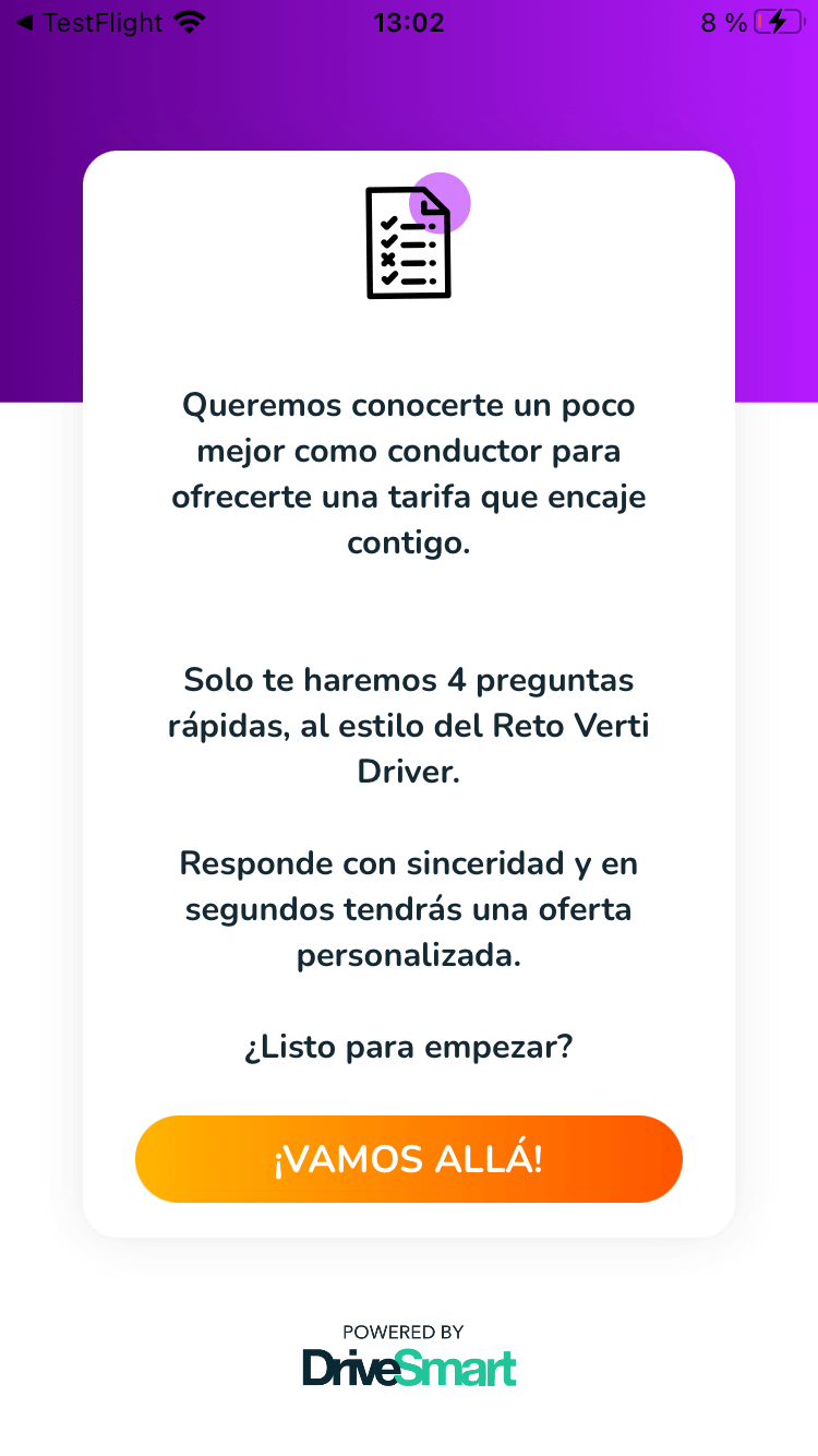 aplicaci�n verti driver